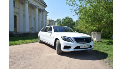 Mercedes S500 Pullman заказ, аренда и прокат лимузина в Санкт-Петербурге