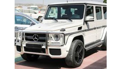 Mercedes G Class G63 White AMG Restyling