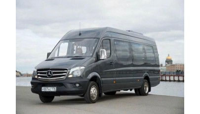 Mercedes Sprinter Lux автобус прокат и аренда в Санкт-Петербурге